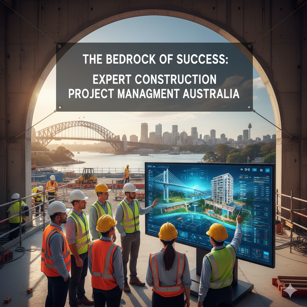 The Bedrock of Success Why Expert Construction Project Management is Non-Negotiable in Australia’s Built Environment