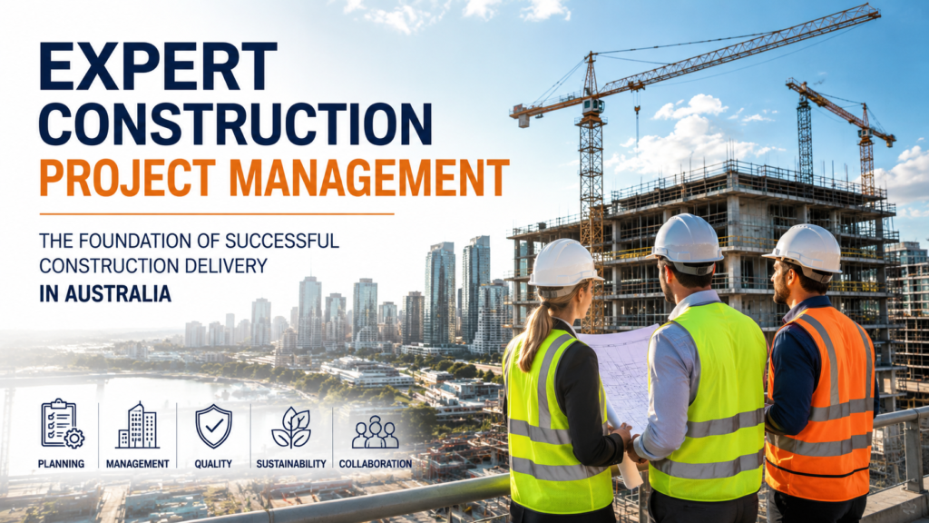 Expert Construction Project Management The Foundation of Successful Construction Delivery in Australia